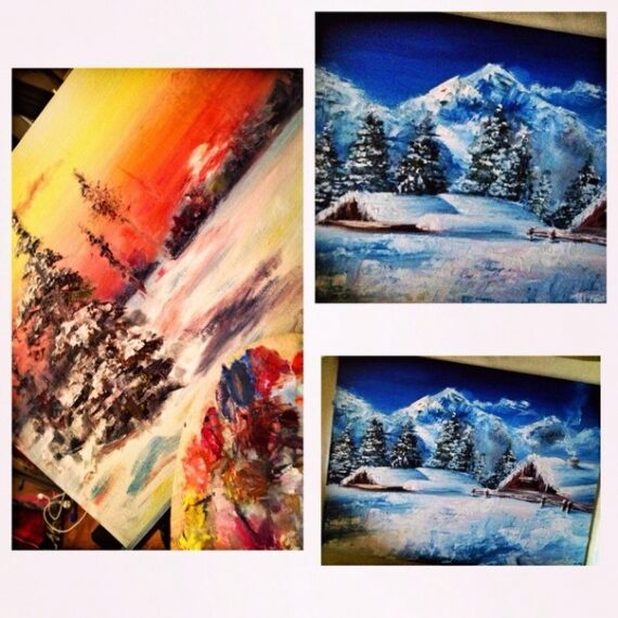 Картины маслом на заказ