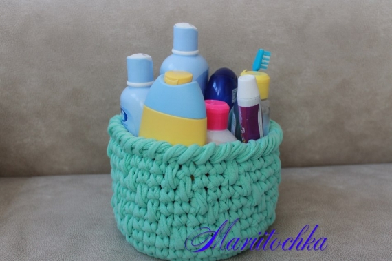 Трикотажные корзиночки