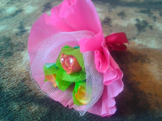 Мыльный букет