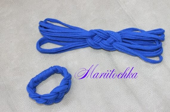 Повязка на голову и браслет