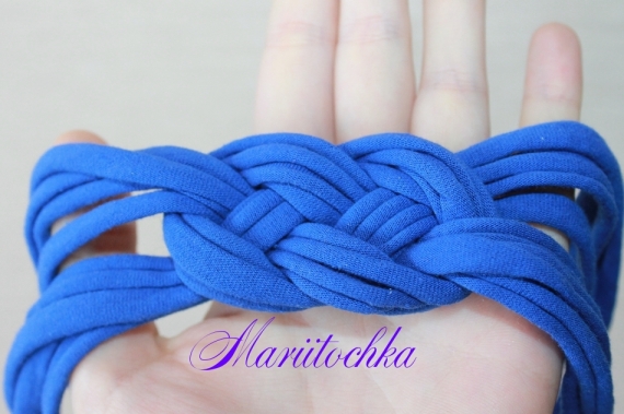 Повязка на голову и браслет