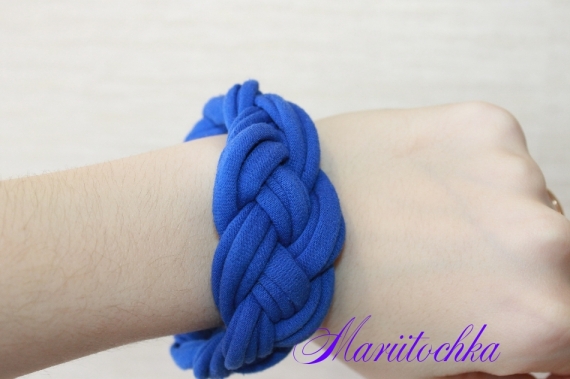 Повязка на голову и браслет