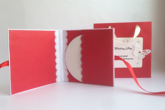 Коробочки для свадебных дисков