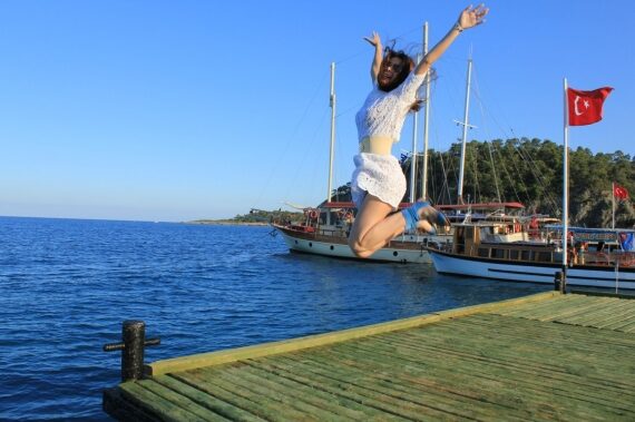 Летнее платье-туника "Чрепепушки-черепки"