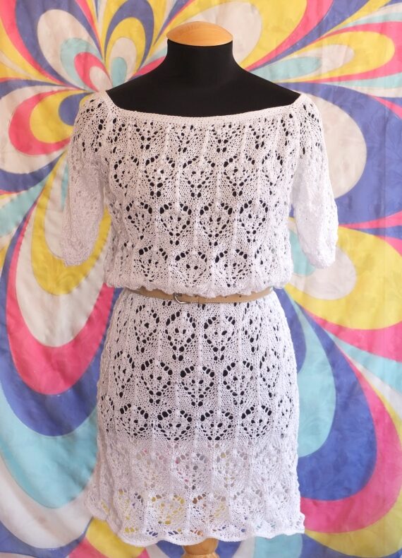 Летнее платье-туника "Чрепепушки-черепки"