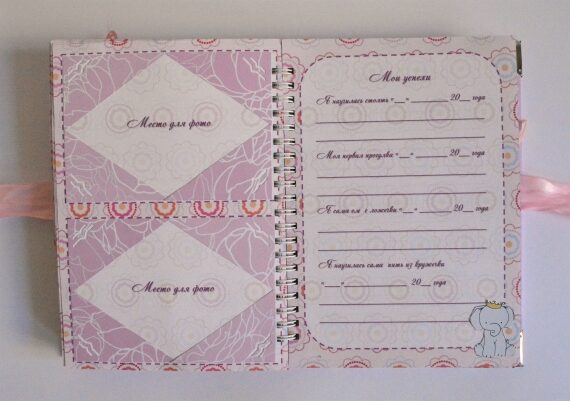 Дневник мамы "Наша маленькая принцесса"