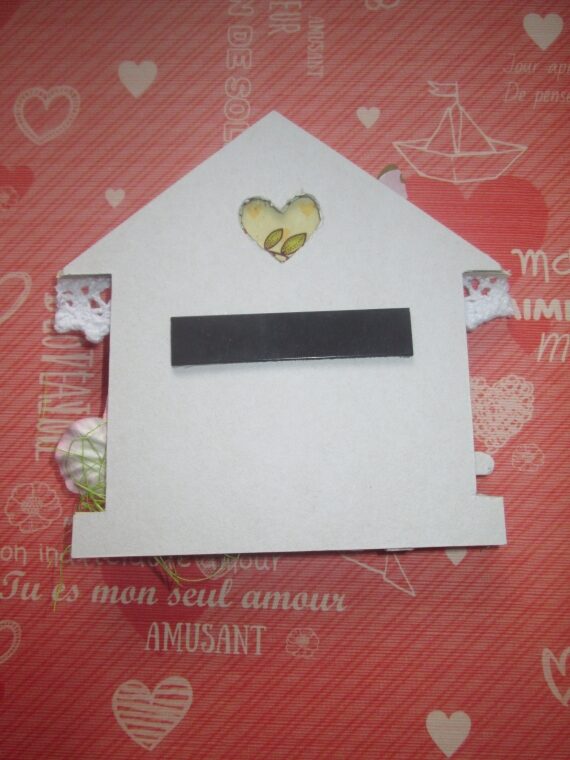 Магнит на холодильник "Домик