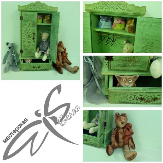 Мебель для кукол высотой до 30 см