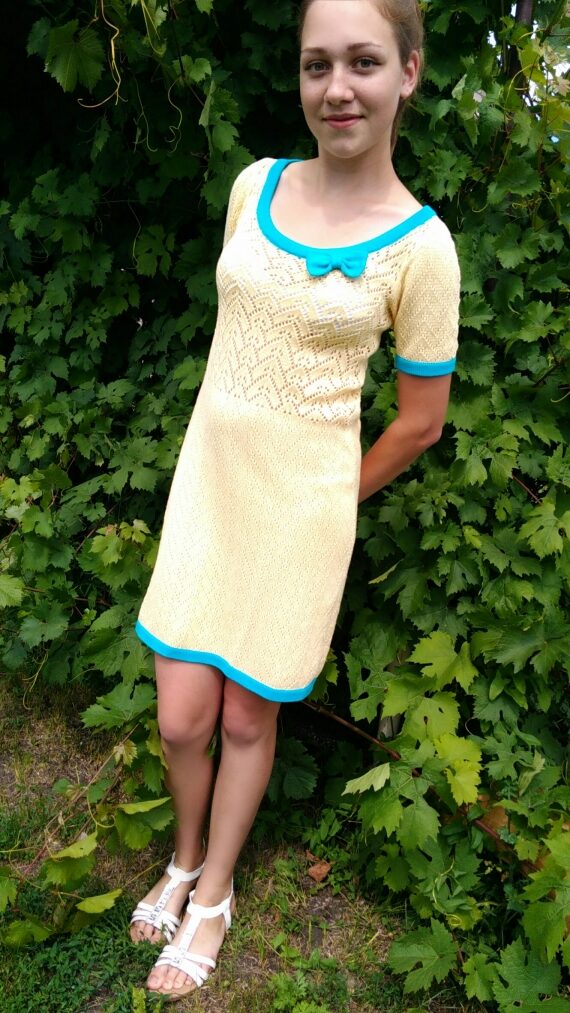 Платье "Морская пена"