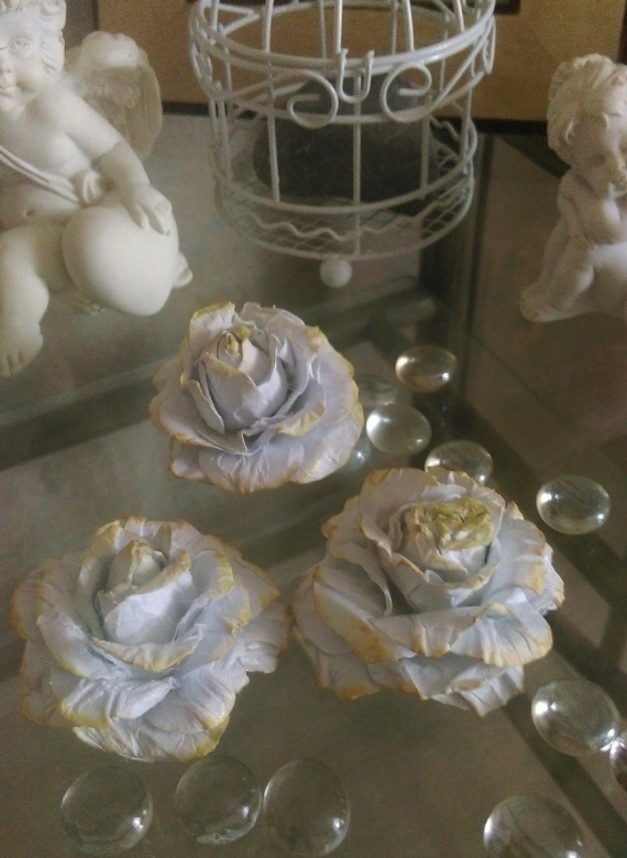 Набор цветов розочки (3 шт)