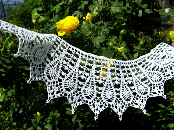 воротничок ажурный