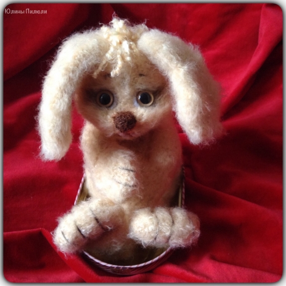 Мастер-класс по вязанию крючком игрушки Пасхальный Кролик