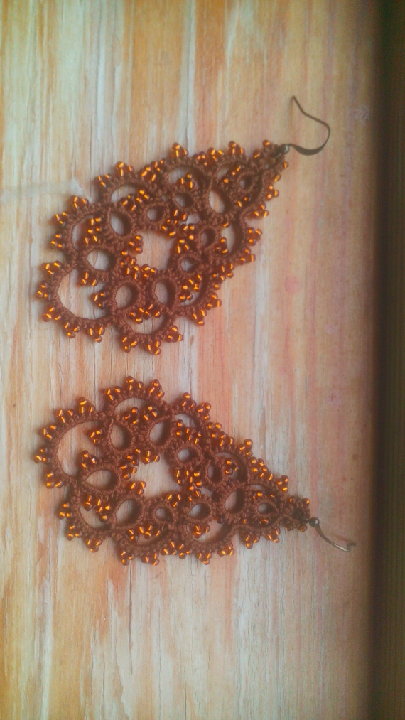 Серьги "Шоколад"