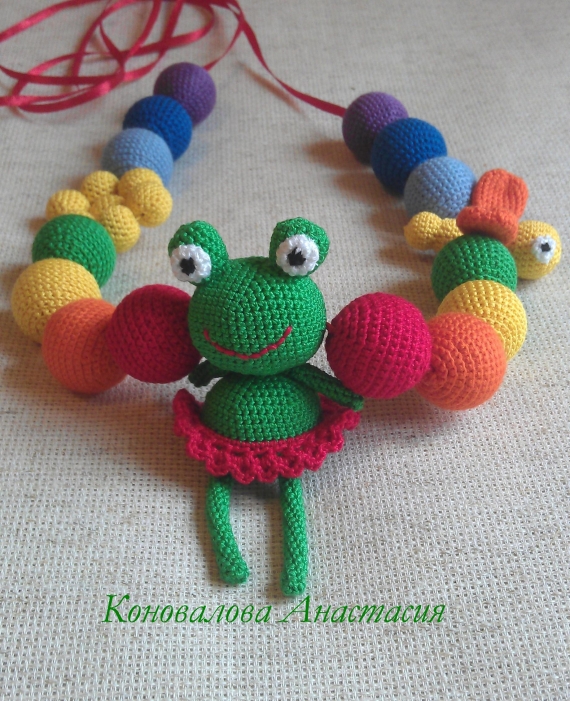 Слингобусы для мамы и малыша -лягушка-квакушка :)