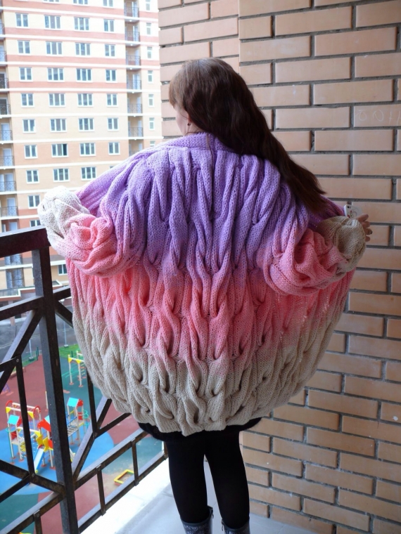 Кардиган по мотивам Лало