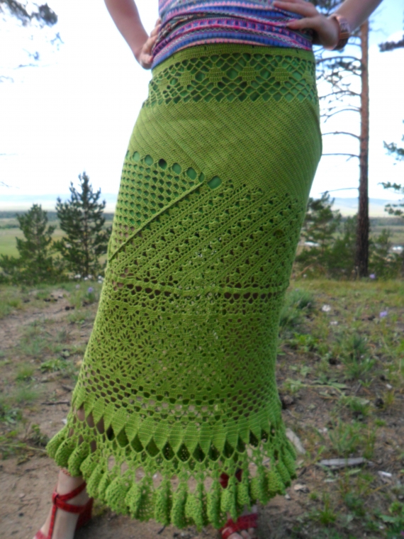 Ажурная юбка