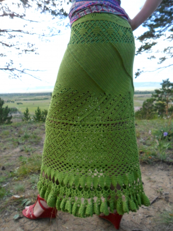 Ажурная юбка