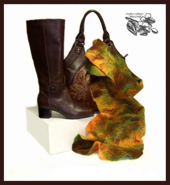 Шарф "ЯРКАЯ ОСЕНЬ"