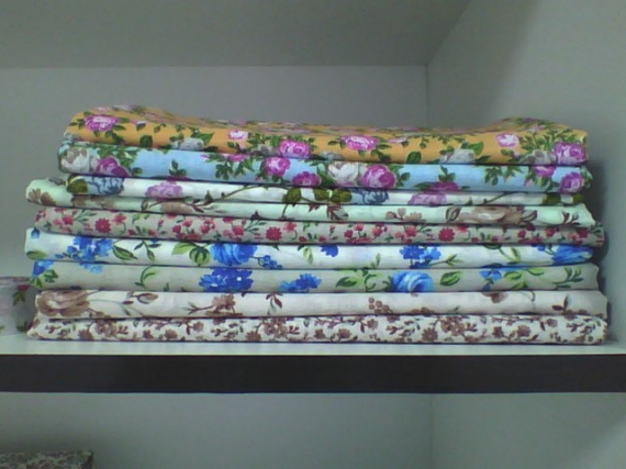 Ткань, кружево, ленты, сопутствующие товары для творчества