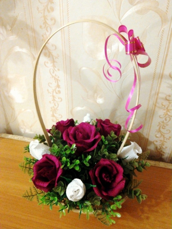 Корзинки с конфетами