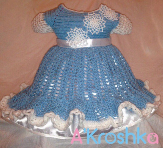 Платье "Снежинка"