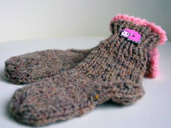 Детские носочки шерстяные