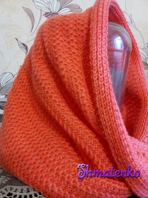 Снуд однотонный