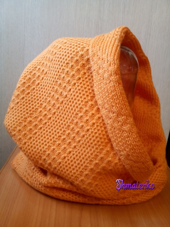 Снуд однотонный