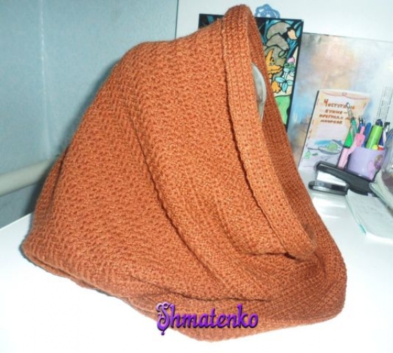 Снуд однотонный