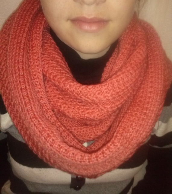 Снуд однотонный