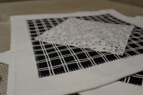 Набор сервировочных салфеток "Морозные узоры"