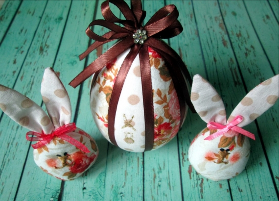 Пасхальное яйцо в технике кинусайга