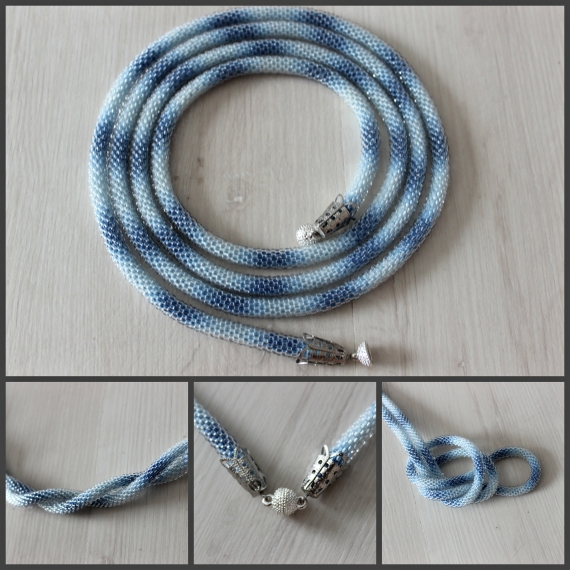 Лариат. Бисерный жгут