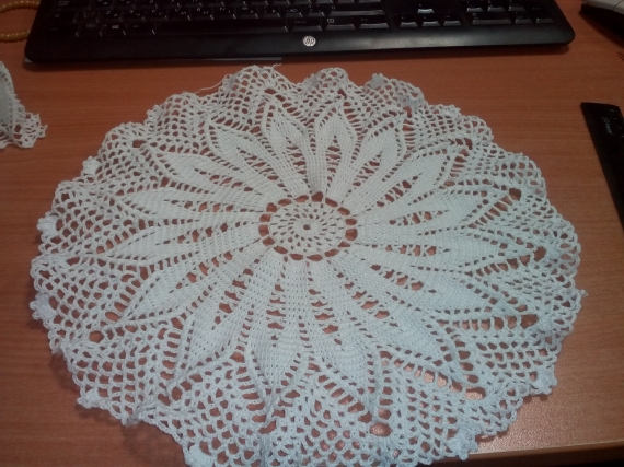 Салфетка "Зимняя фантазия"