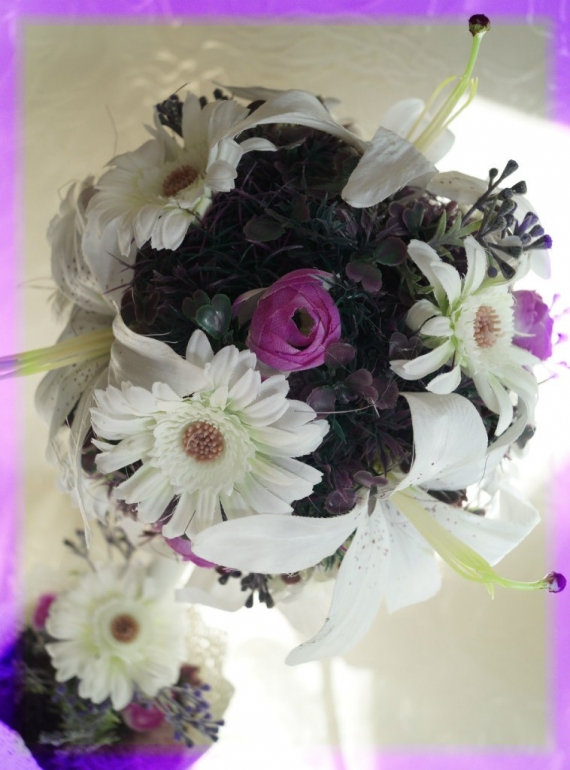 Топиарий,дерево из цветов