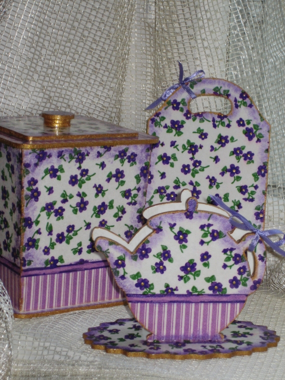 Набор для кухни в технике декупаж