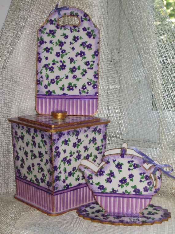 Набор для кухни в технике декупаж