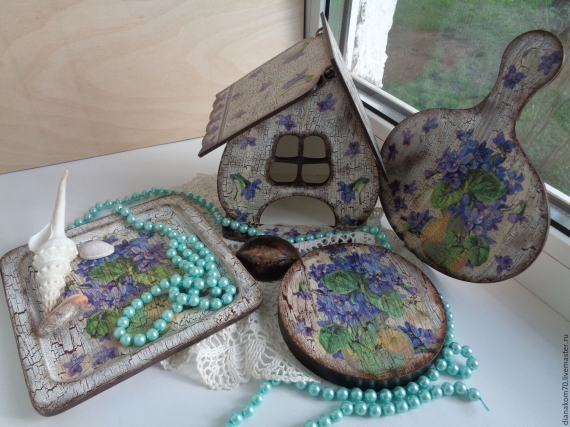 Набор для кухни в технике декупаж