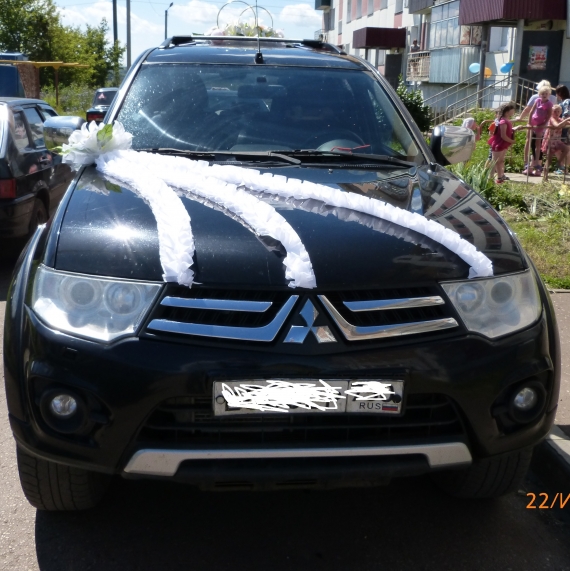 Украшения для свадебного кортежа