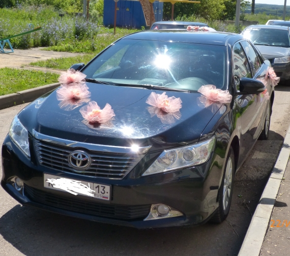 Украшения для свадебного кортежа