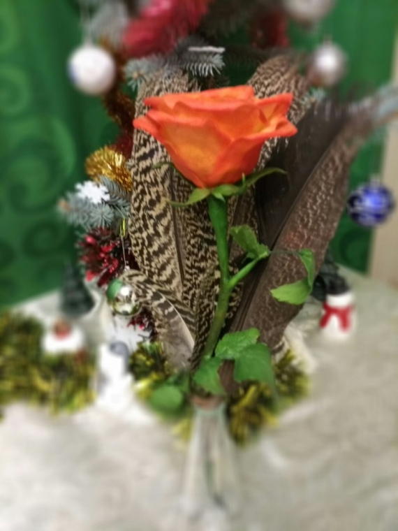 Цветок из холодного фарфора