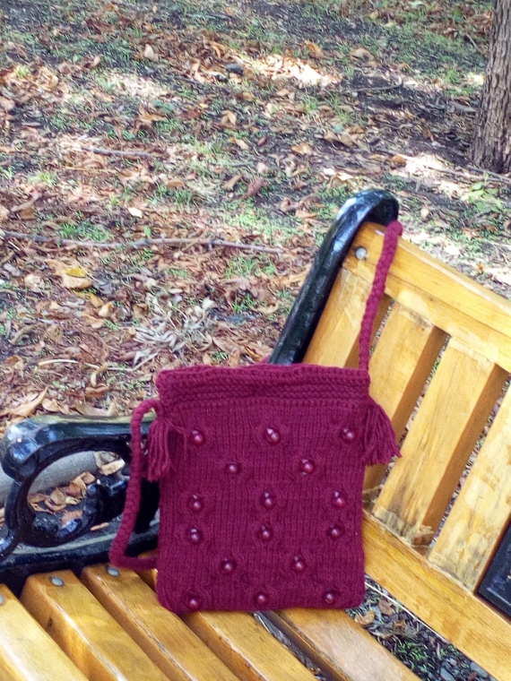 Сумочка " Винная ягода"