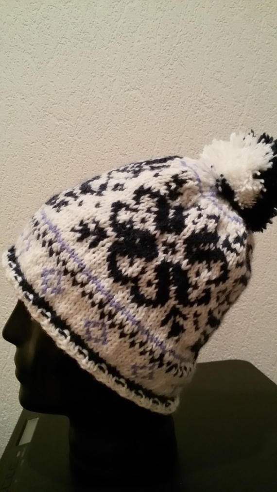 шапка вязанная