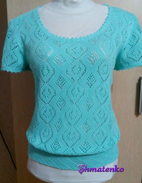 Блуза "Бирюзовые грезы"