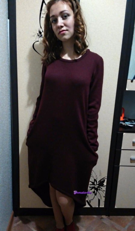 Платье "Бордо"