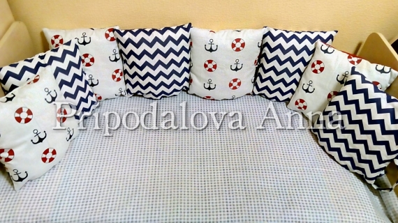 Бортики в морском стиле