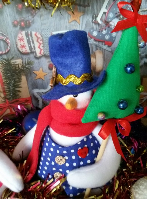 снеговик сувенир