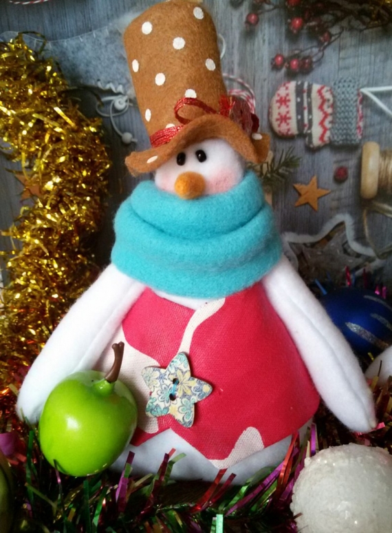 снеговик сувенир