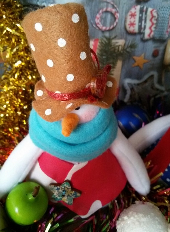 снеговик сувенир