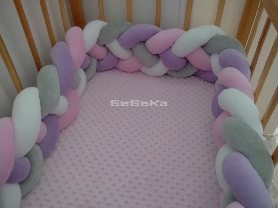 Бортик косичка